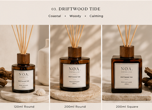 Reed diffuser - DRIFTWOOD TIDE