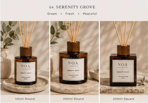 Reed diffuser - SERENITY GROVE