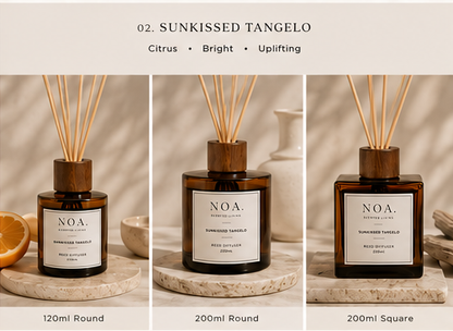 Reed diffuser - SUNKISSED TANGELO