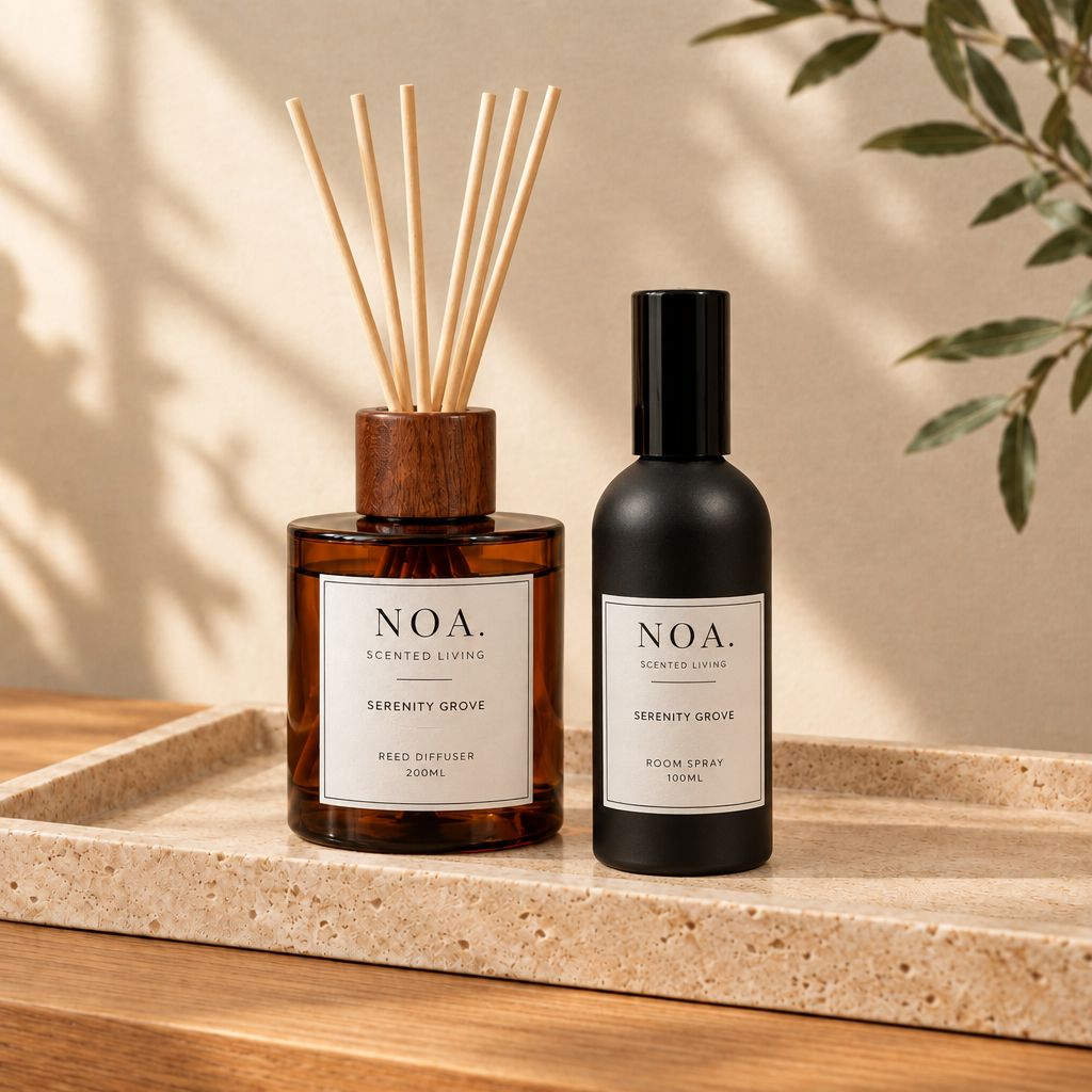 Combined Serenity Grove diffuser and room spray