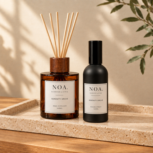 Combined Serenity Grove diffuser and room spray