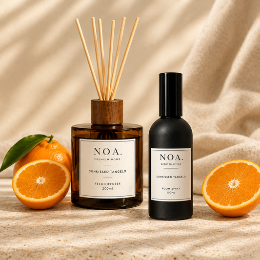 Combined Sunkissed Tangelo diffuser and room spray