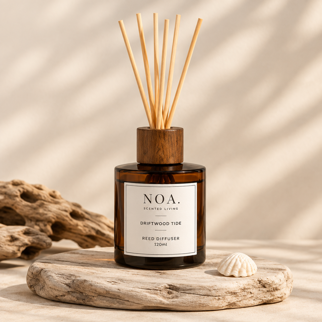Driftwood Tide 120ml round diffuser