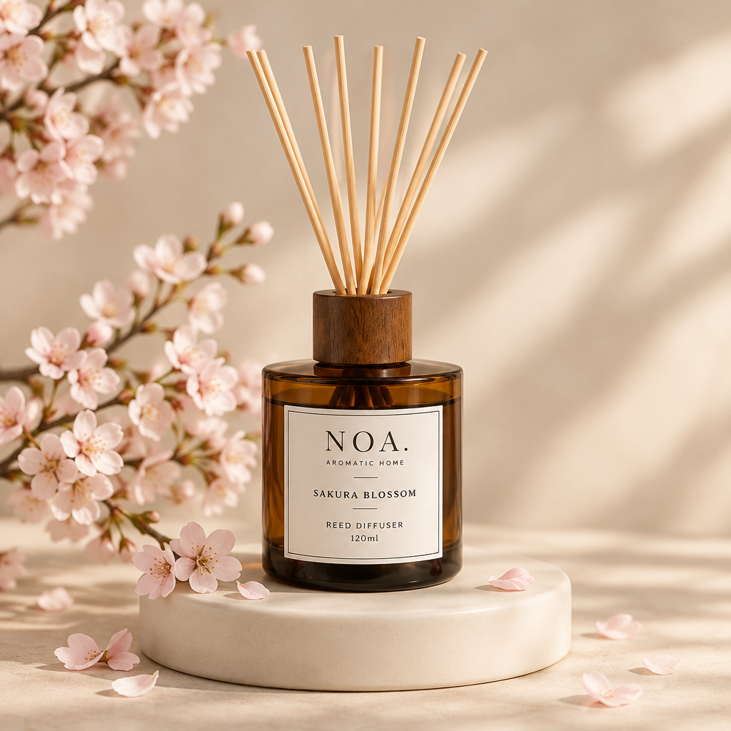 Sakura Blossom 120ml round diffuser