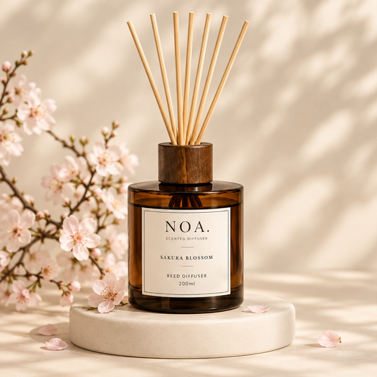 Sakura Blossom 200ml round diffuser